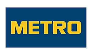 Логотип компании METRO